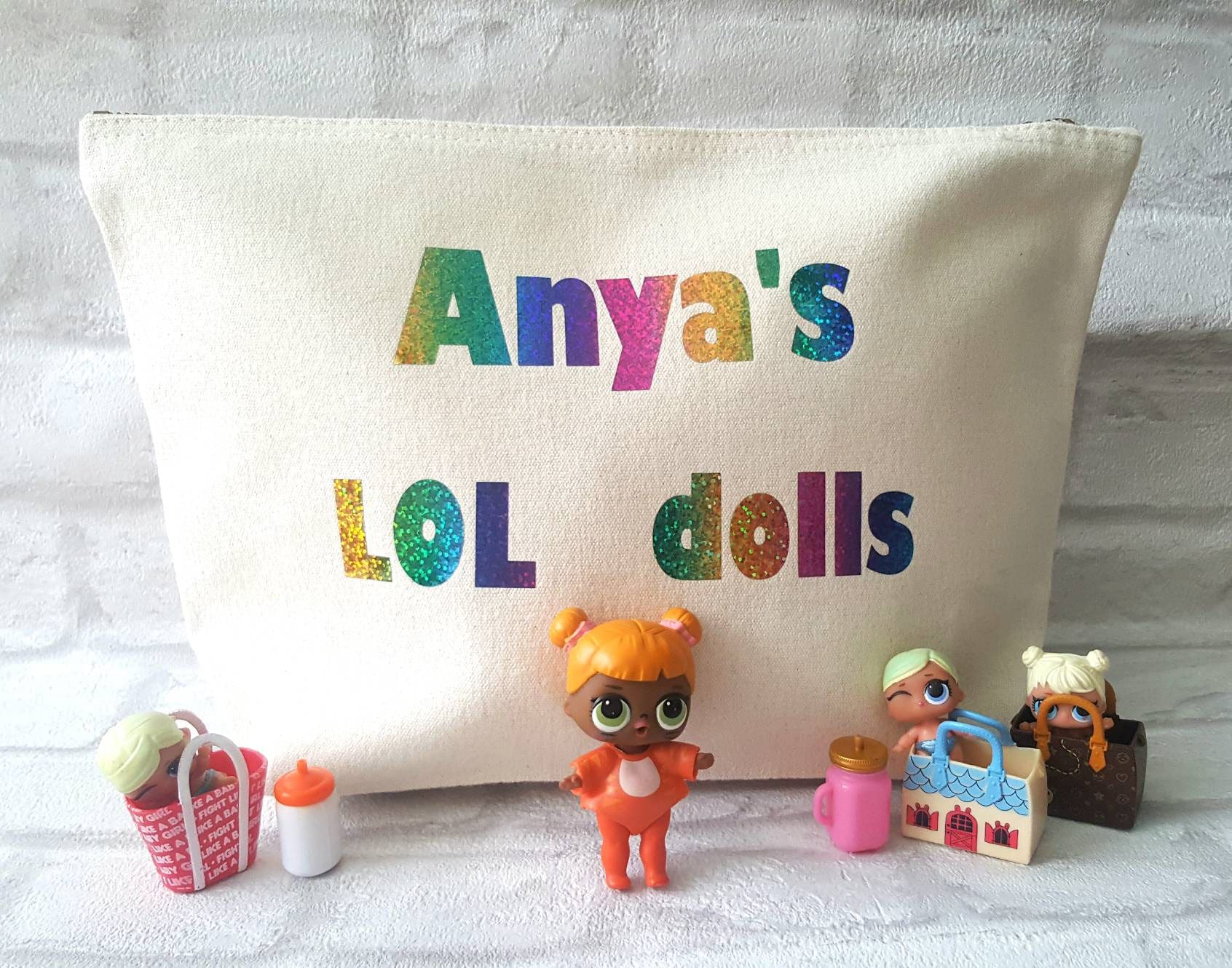 LOL Surprise Dolls Bag Personalised Bag L.O.L. Dolls Make Etsy
