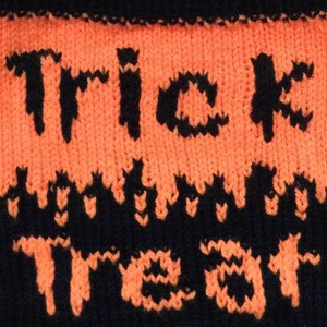 Knitting Pattern PDF Download Trick or Treat Halloween Bags image 5