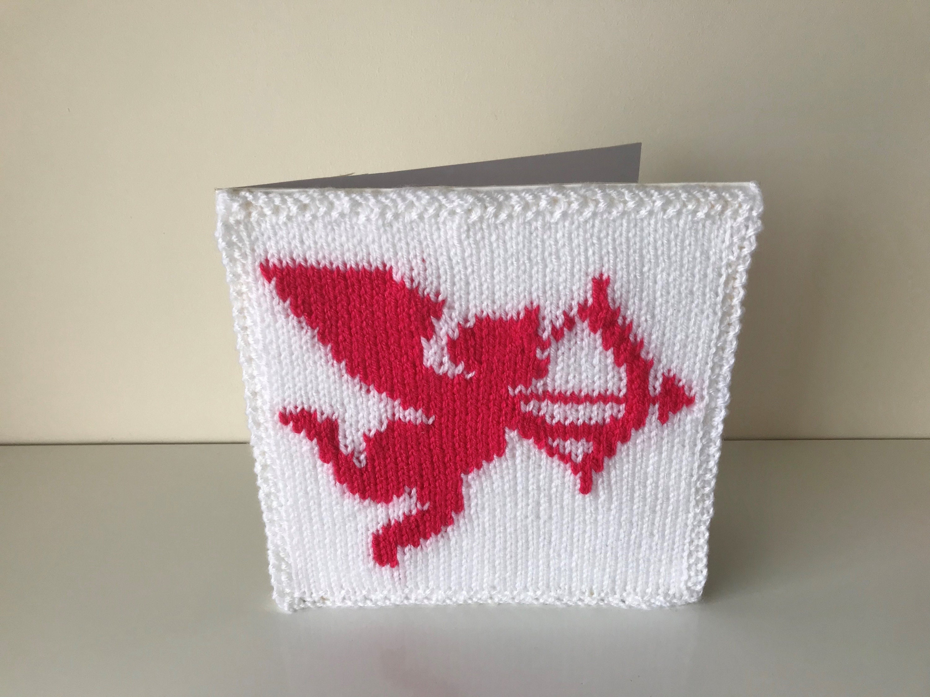 Knitting Pattern PDF Download - Valentine's Cards - Etsy