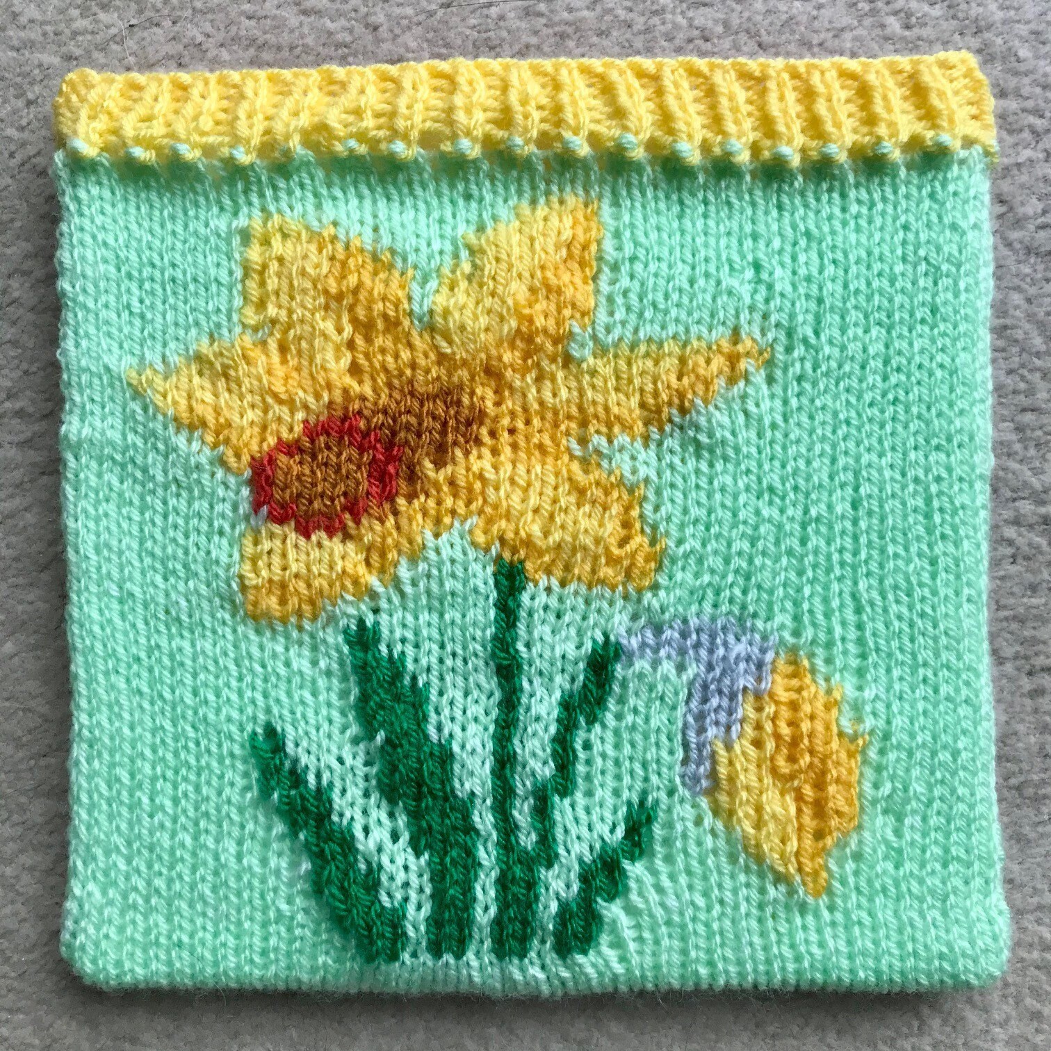Knitting Pattern PDF Download - Spring Flower Gift Bags - Etsy