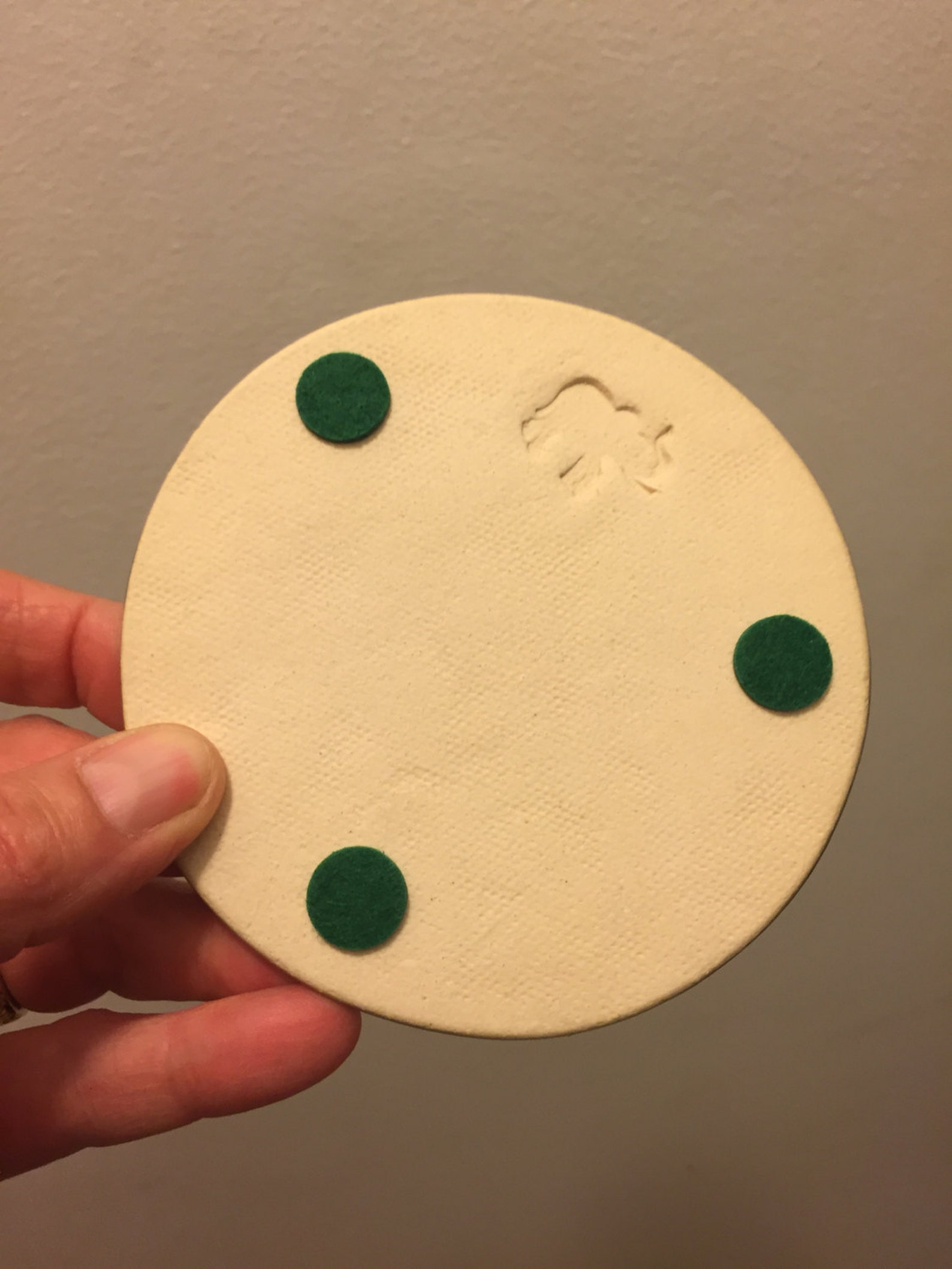 Handmade Coasters Pottery Coasters Handbuilt Coasters 4 Etsy