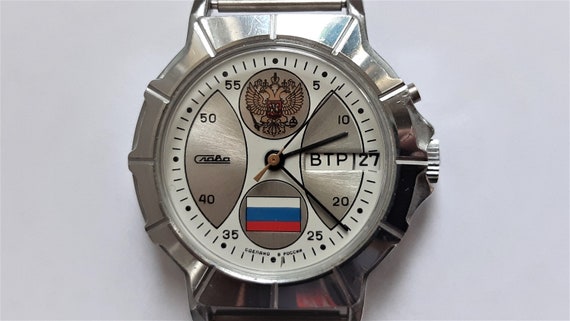 Russisch mechanisch horloge met automatisch opwindend Slava | Etsy Nederland