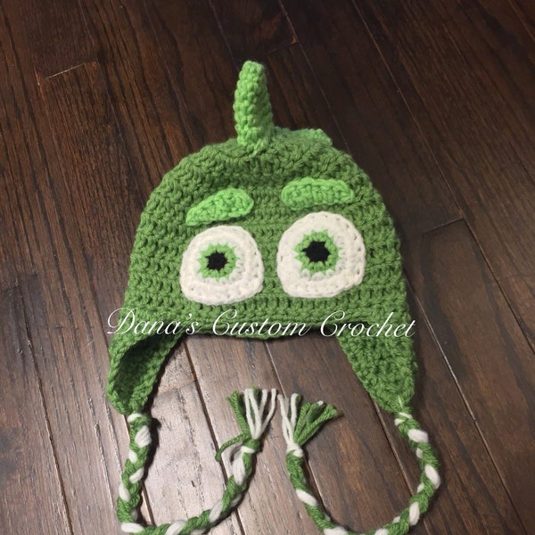 PJ Masks Gekko Inspired Hat - Photography Prop - Spring -Handmade - Gift - Kids - Baby - Character - Children - Unique