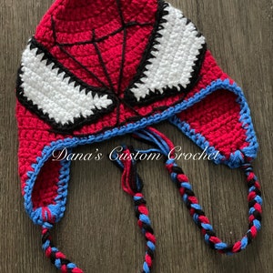 cuidadosamente Abolladura Abuelo Spiderman crochet hat - Etsy México