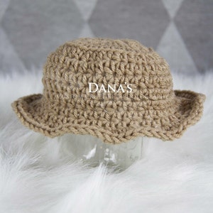 Newborn Fisherman Crochet Hat - Crochet - Handmade - Photography Prop - Kids - Children - Gift