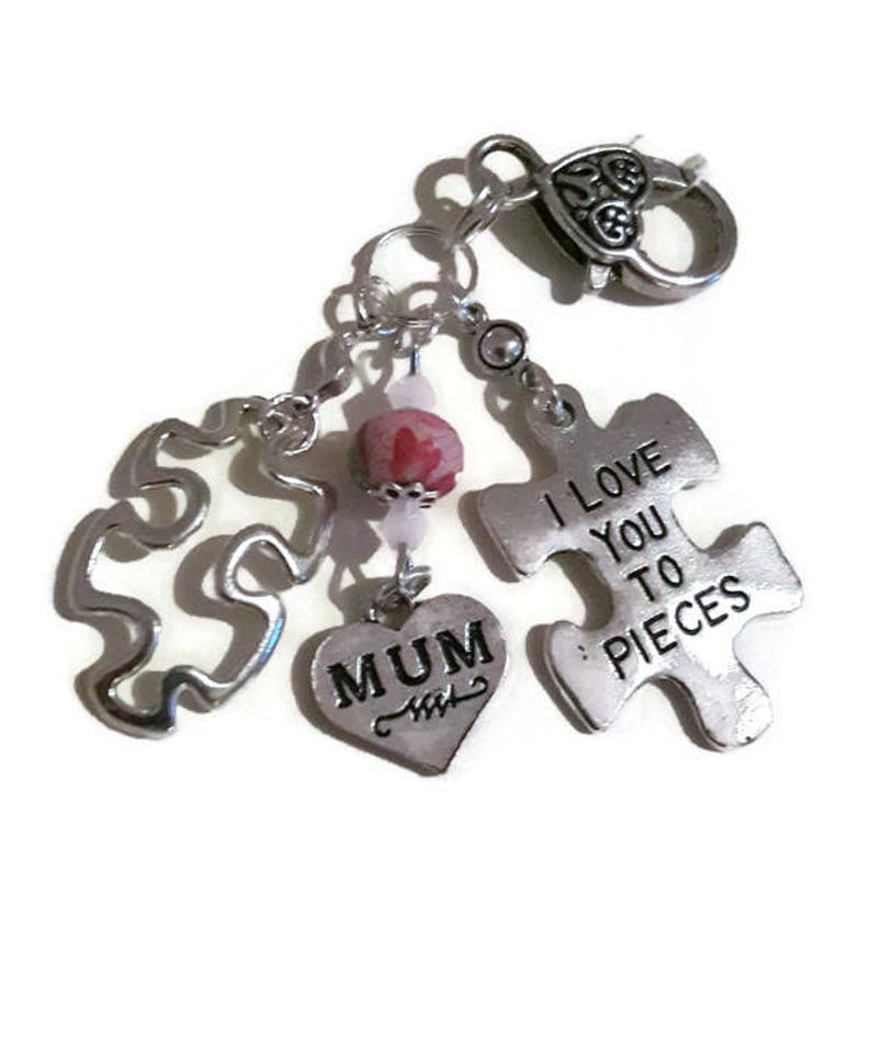 Jigsaw Love You To Pieces Key Ring