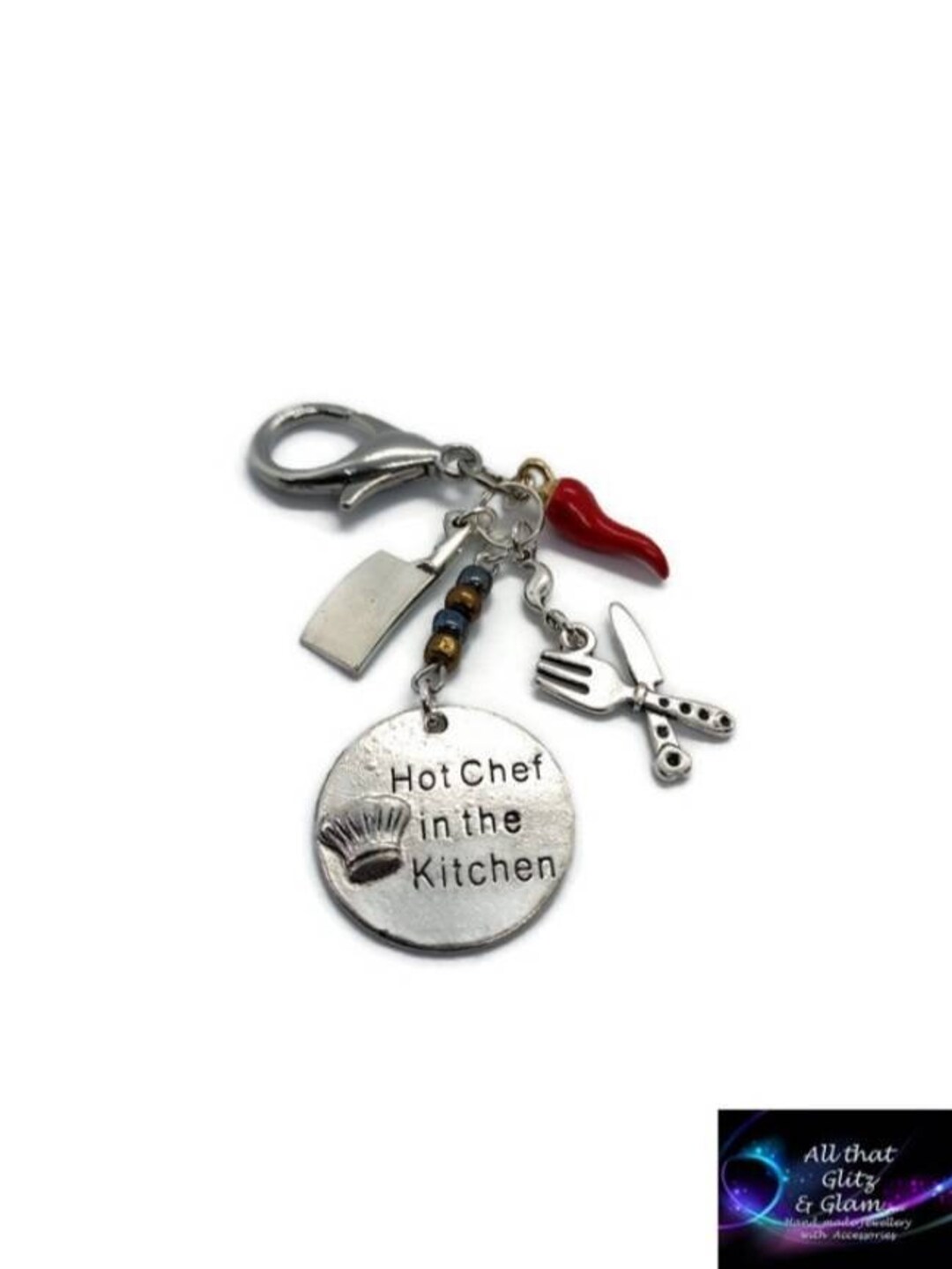 Chef Keyring Hot Chef Quote Cooks Keyring Chef Bag Charm - Etsy UK