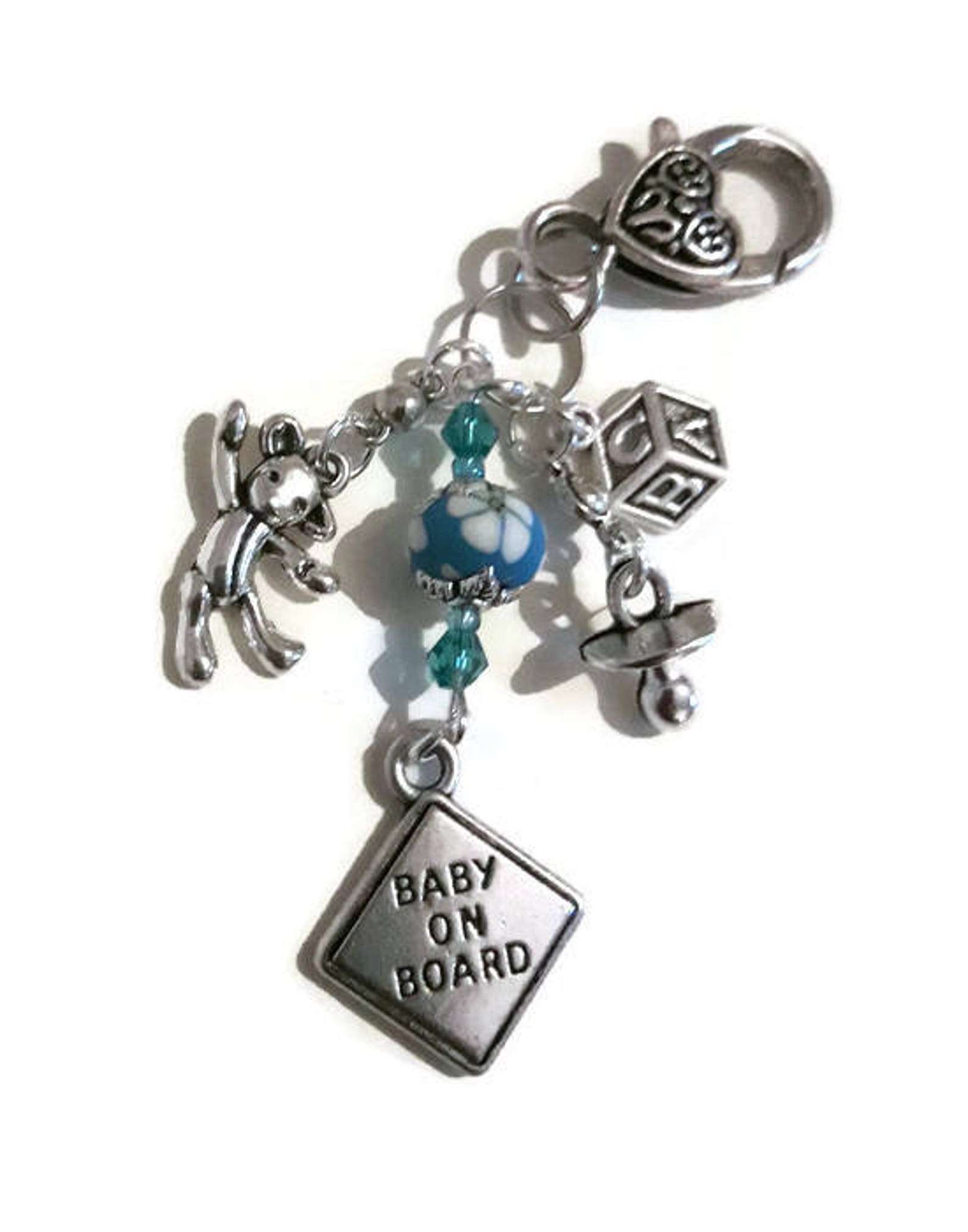 Baby on Board Keyring Baby Boy Keyring Baby Girl Keyring Etsy