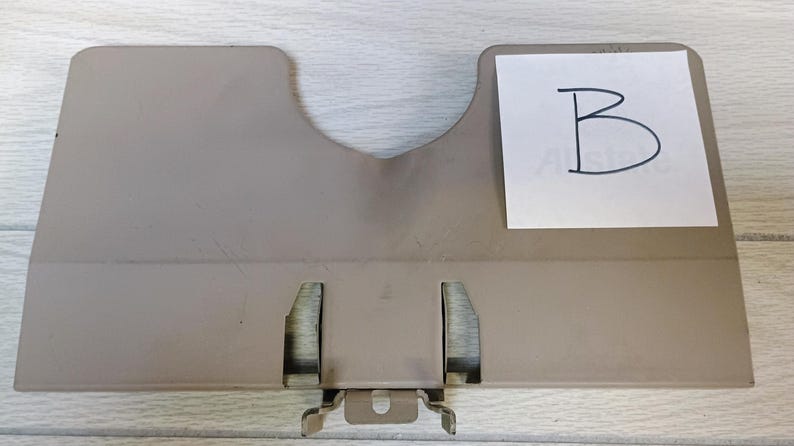 Vintage File Cabinet File Backing Plates, Different Models, Finishes as ...