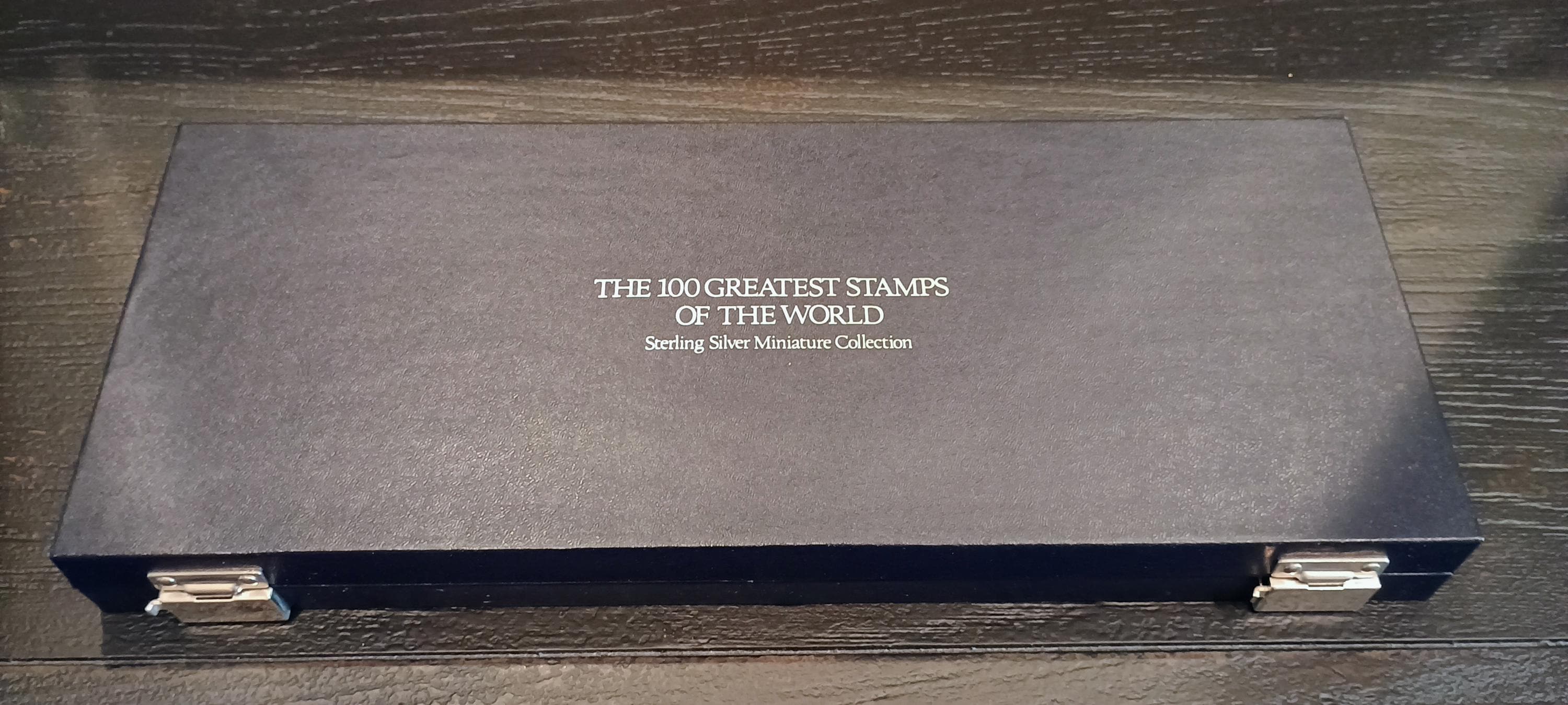 Franklin Mint 100 Greatest Stamps of the World Sterling Franklin Mint 100 Greatest Stamps of the World Sterling