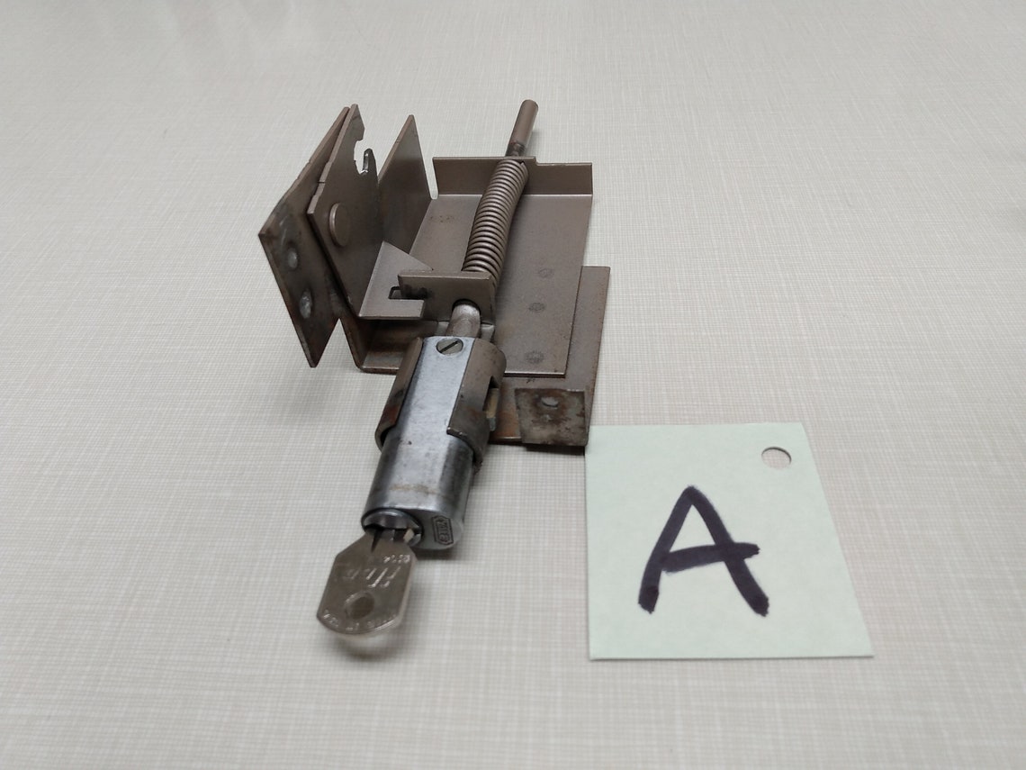 Vintage Steelcase File Lock Mechanism Assy S100 Lock Etsy
