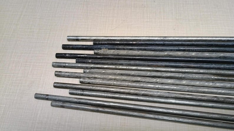 LOT# 14, Vintage COLE File Cabinet File Rods, Cabinet Rods, Threaded ...