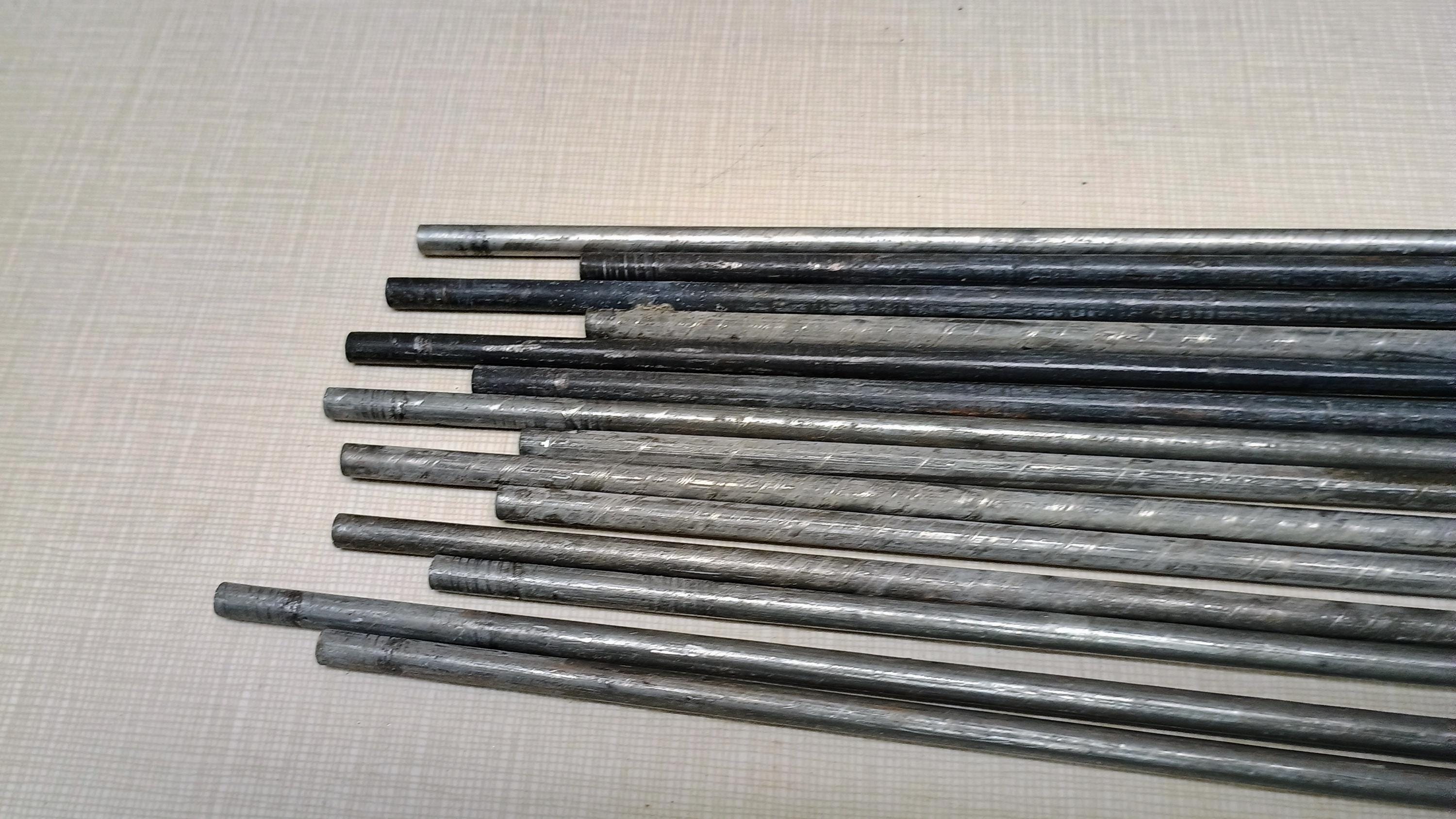 LOT# 14, Vintage COLE File Cabinet File Rods, Cabinet Rods, Threaded ...