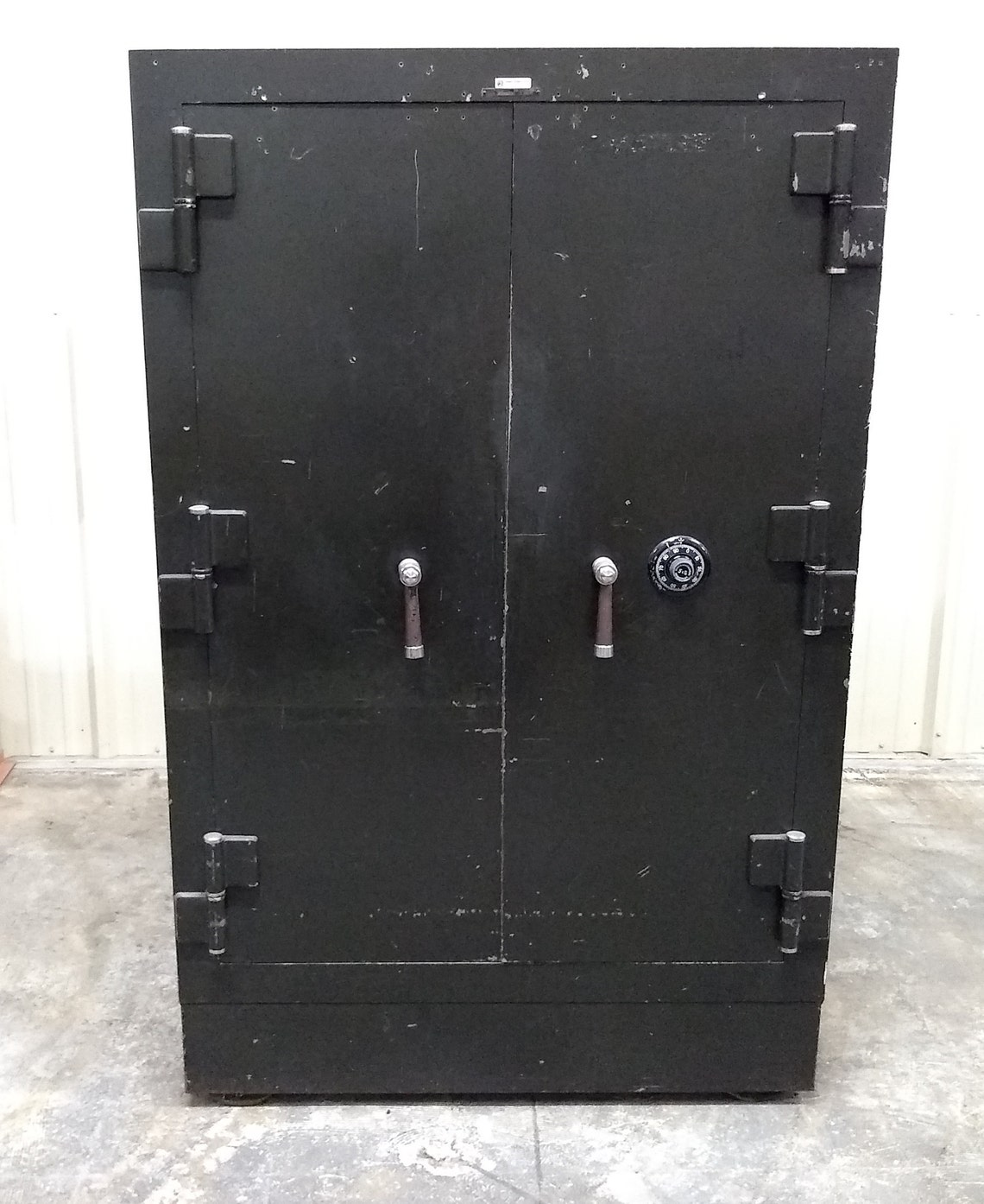 Vintage Safe Double Door With Shelves Vertical Files & Inner Etsy