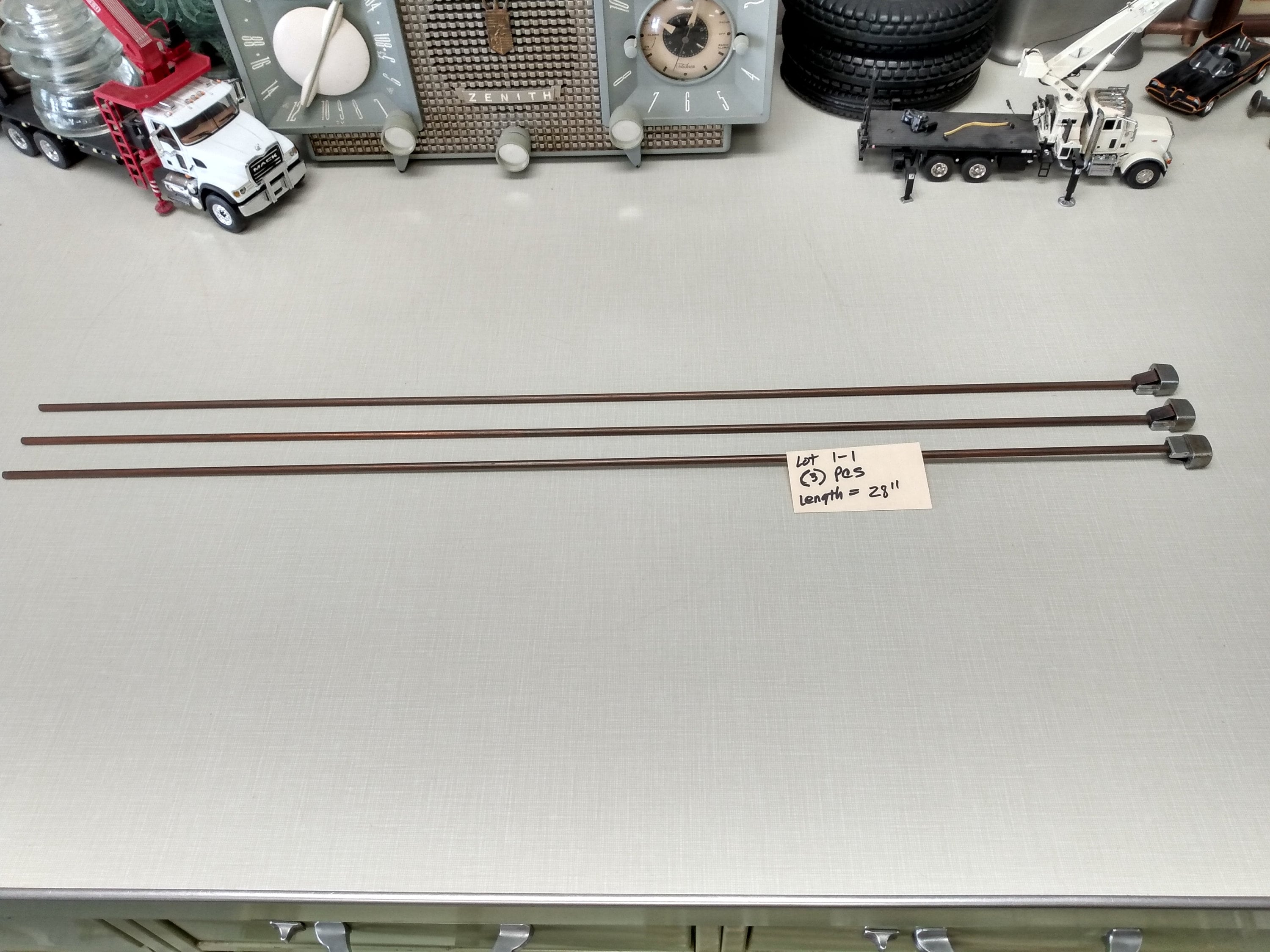 LOT 11, Vintage File File Rods, Rods, Pushin File