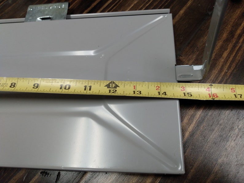 Old Steelcase File Follower Blocks Original Grey Etsy