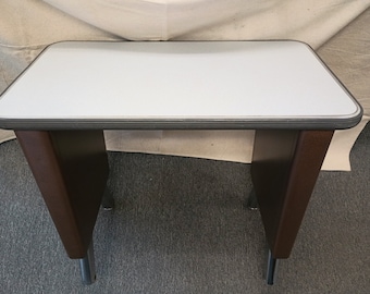Vintage Metal Side Table by ALL-STEEL, ** Local P/U Only **, Vintage Table, Metal Office Table, Small Table