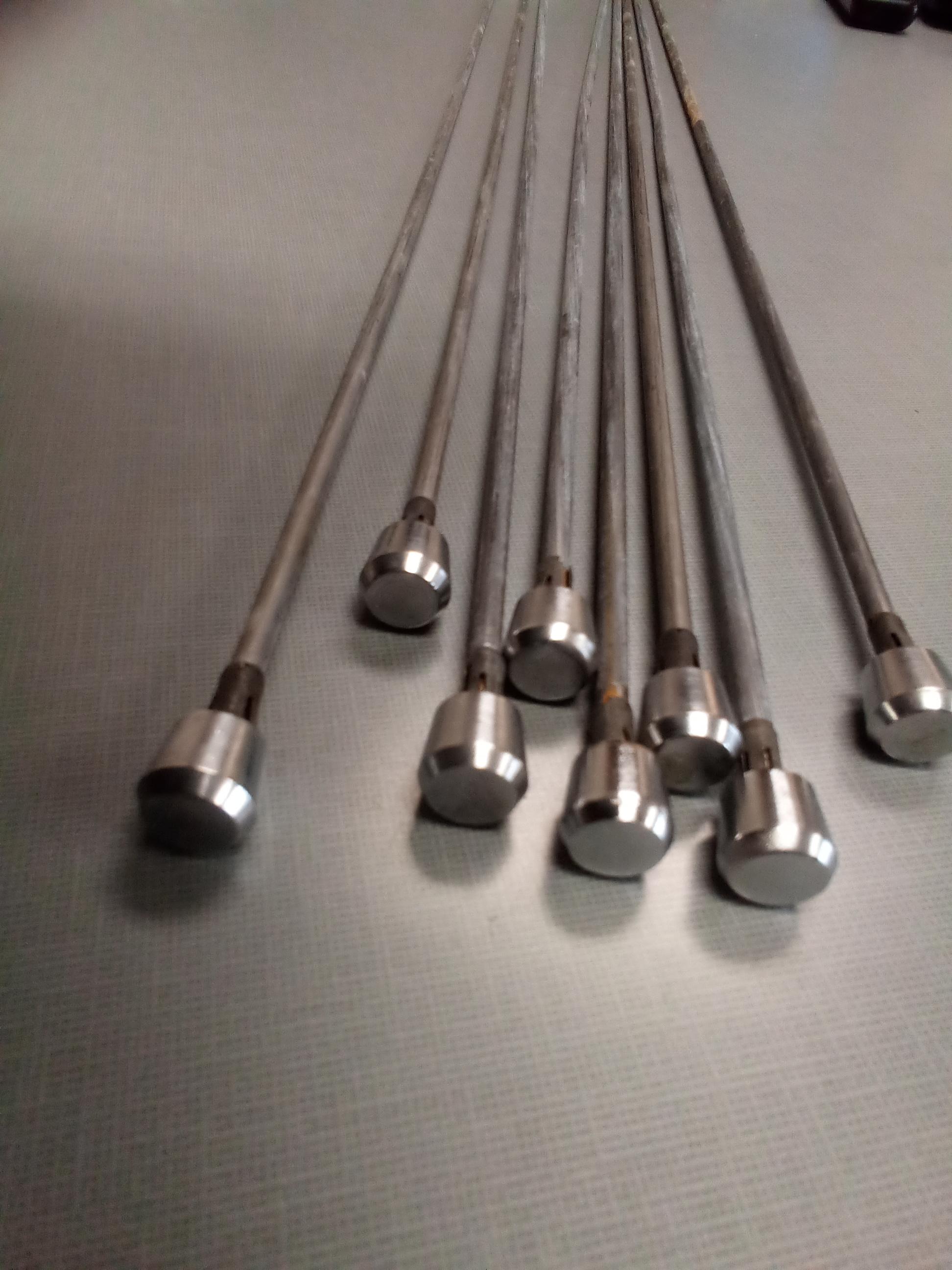 Vintage Allsteel File Cabinet File Rods, Cabinet Rods, Push-in File ...