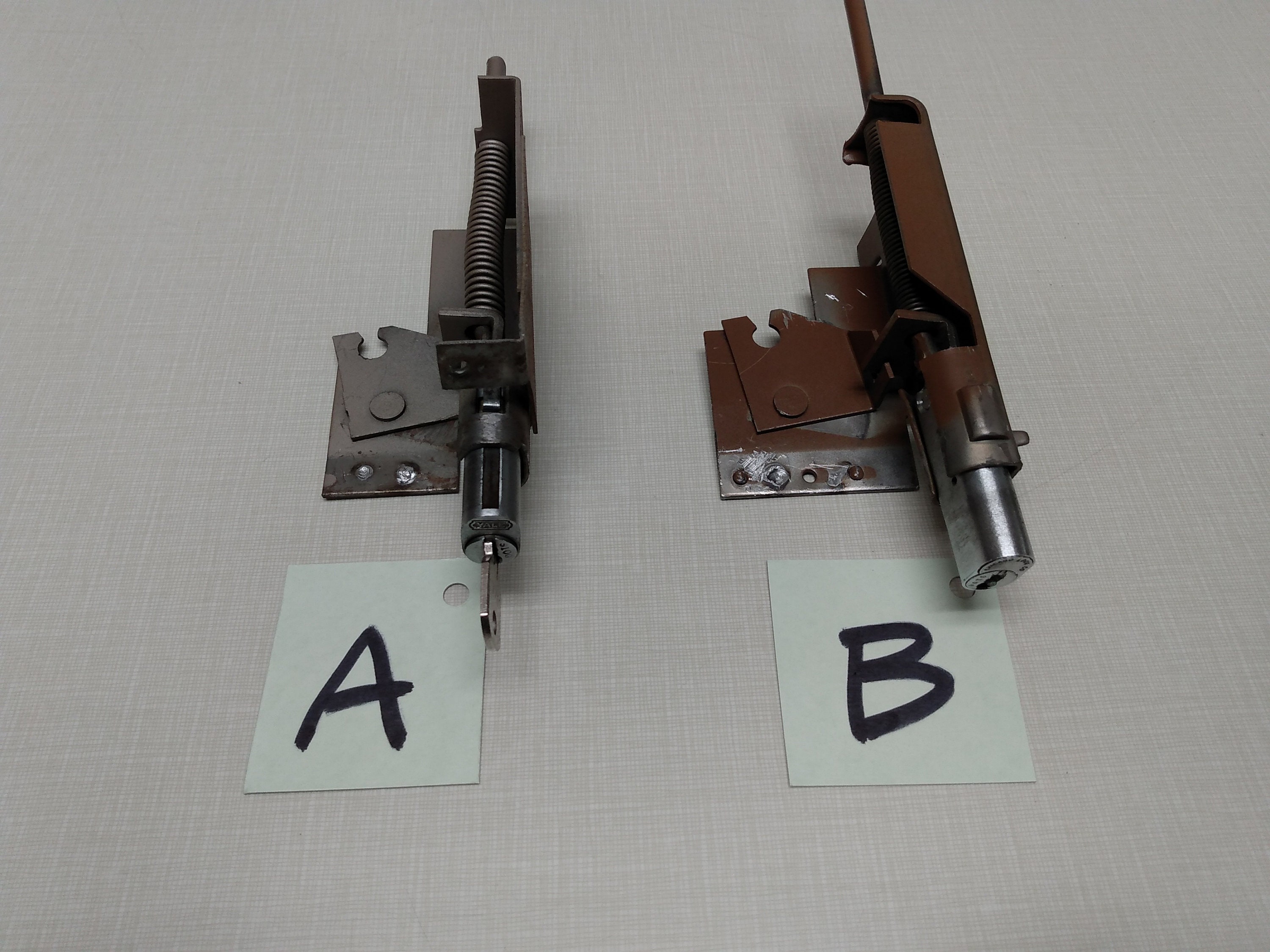 Vintage Steelcase File Lock Mechanism Assy, S100 Lock Assy