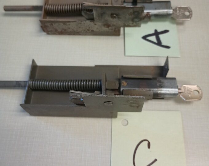 Vintage Steelcase File Lock Mechanism Assy, S100 Lock Assy