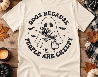Funny Halloween Dachshund Shirt, Skeleton Ghost Dog Tee, Fall Dog Lover Gift