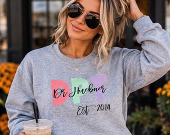 Personalized DPT Sweatshirt | Physical Therapy Graduation Gift (Custom Name)