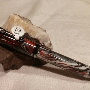 Custom Acrylic Jr. Retro Capped Rollerball Pen FREE SHIPPING