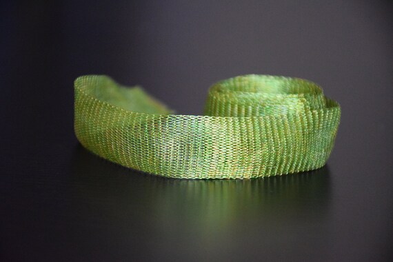 Wire Mesh Deco Mesh Wire Lace Mesh Ribbon Wire Ribbon Art Etsy
