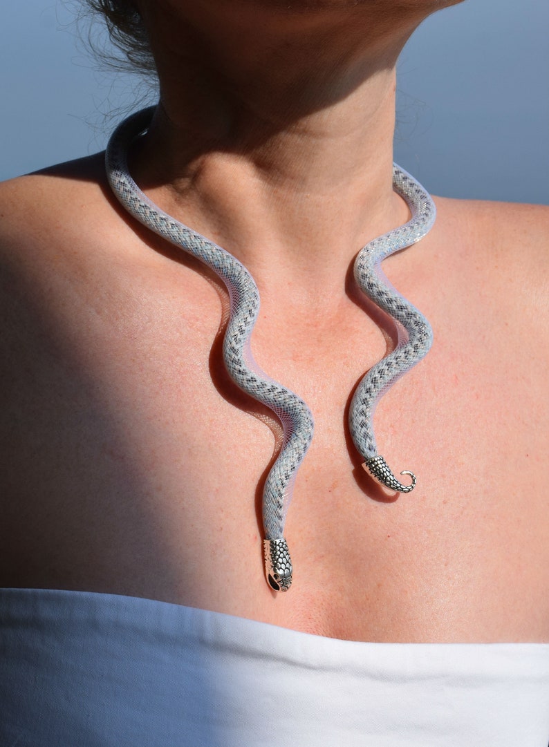 Long snake necklace Clearance