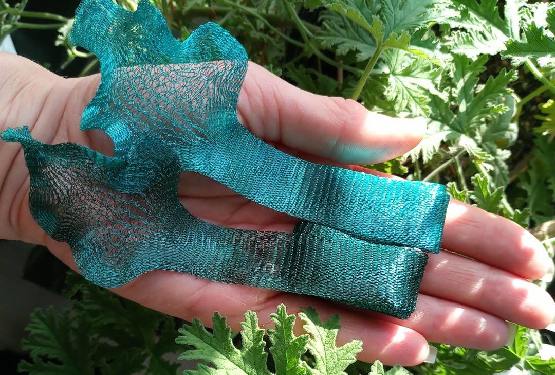 Mesh Ribbon Wire Lace Wire Mesh Ribbon Tubular Mesh Ribbon - Etsy