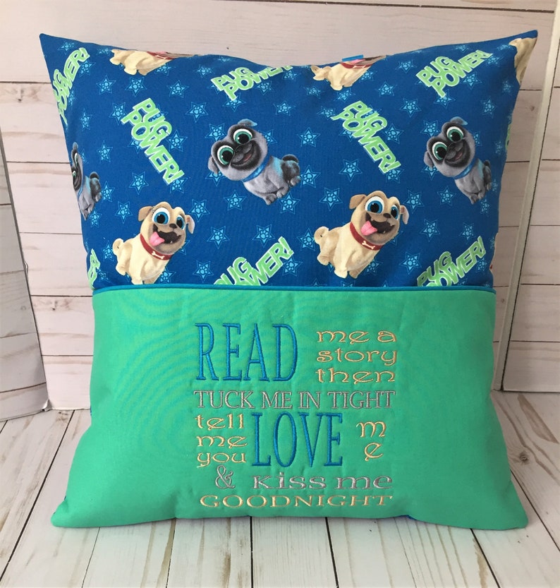 puppy dog pals pillow