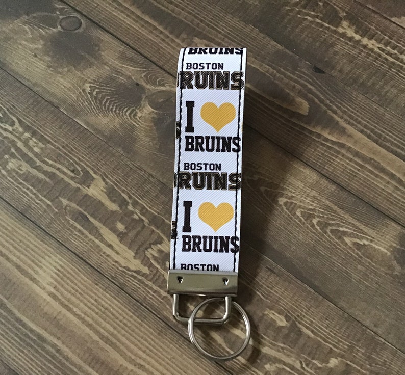 Key Chain Boston Bruins Wristlet Keychain