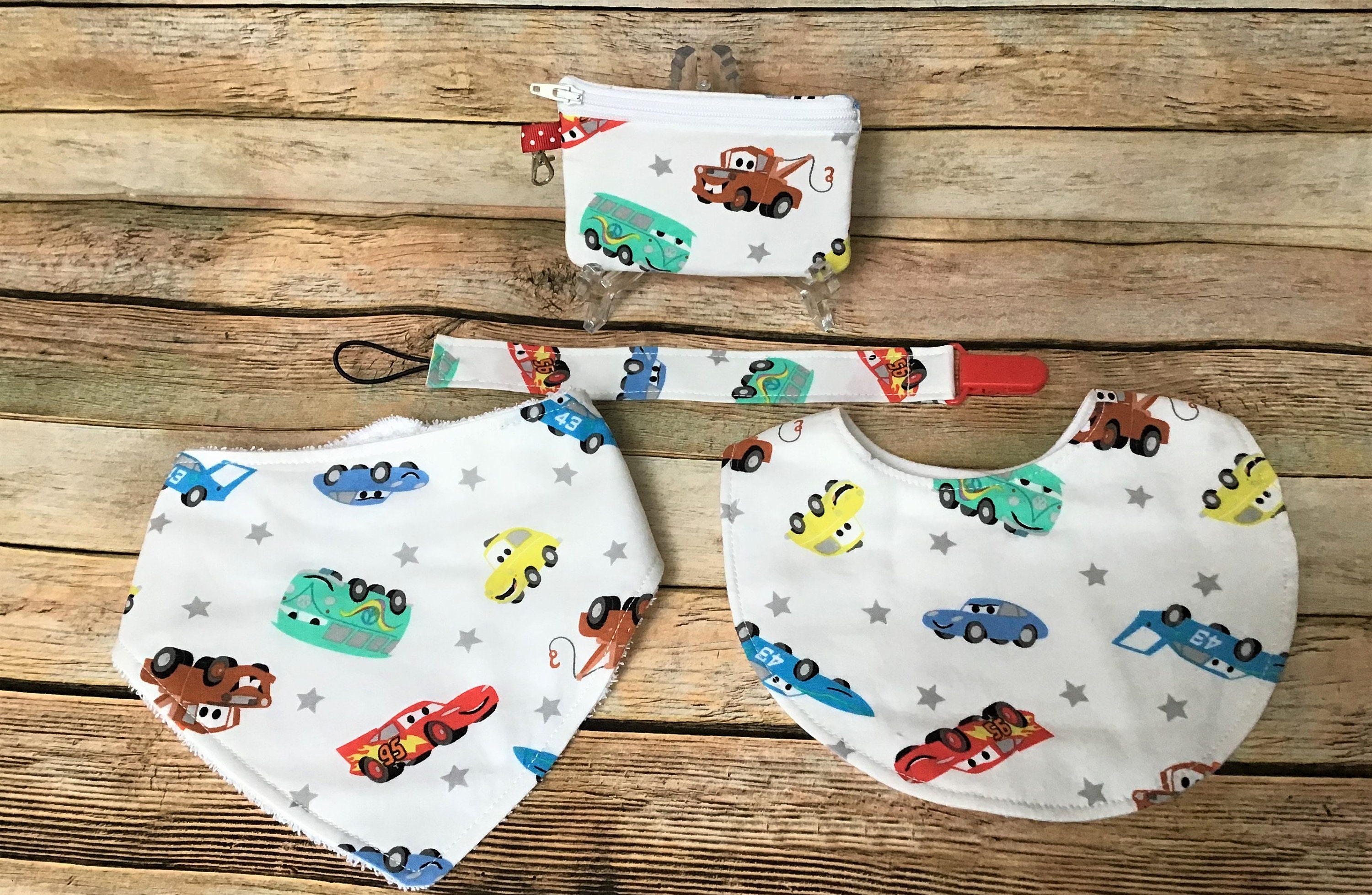 CARS Disney Pixar Baby Pacifier Clip Pacifier Leash and Small Etsy