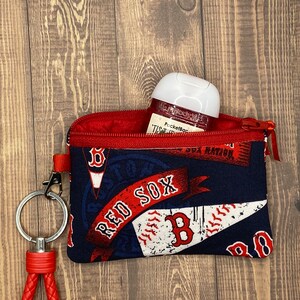 Bolsa pequeña con cremallera de los Boston Red Sox para el Día de la Madre, regalo para mujer por menos de 10 dólares