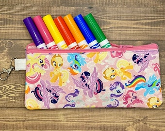 My Little Pony Pencil Pouch Zipper Bag Mother's Day