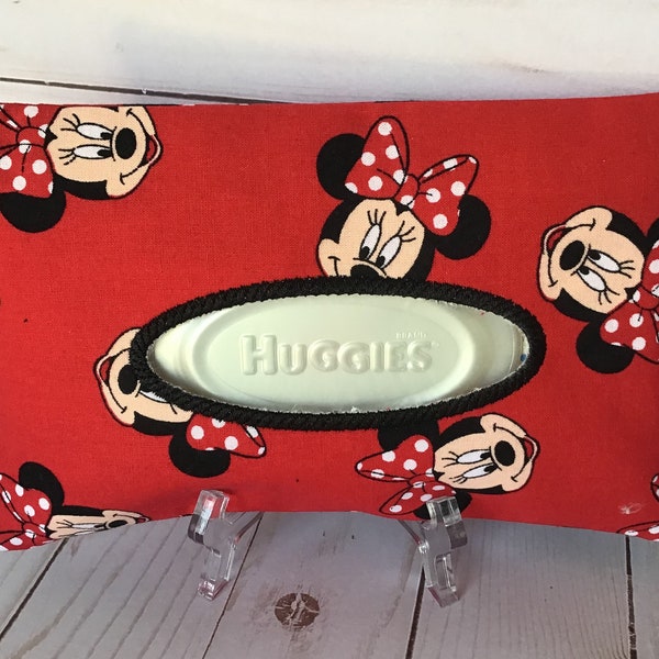 Minnie - Mouse - Baby Wipes - Diaper Wipes Holder