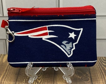 Small Zipper Bag New England Patriots Mother's Day Gift for Her