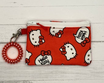 Hello Kitty Sanrio Small Zipper Bag Christmas Stocking Stuffer Gift Under 10