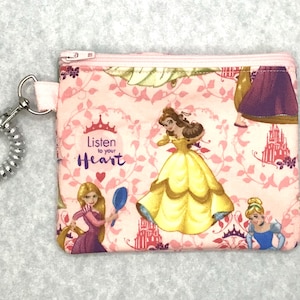 Kleine Reißverschlusstasche Disneys Prinzessinnen Muttertagsgeschenk Under 10