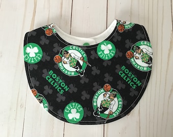 Baby Bibs Boston Celtics Basketball Shamrocks First Birthday Photo Prop