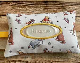 Winnie the Pooh- Baby Wipes - Diaper Wipes Holder