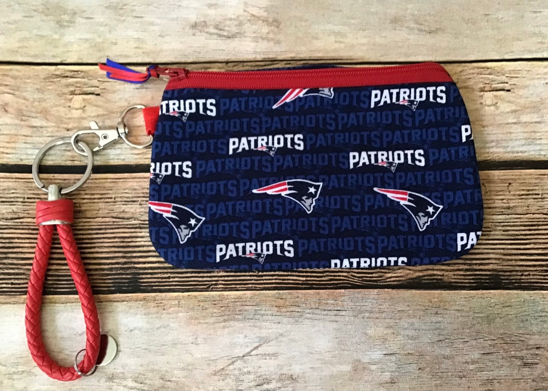 Small Zipper Bag New England Patriots Mother's Day Gift Under 10 - Etsy