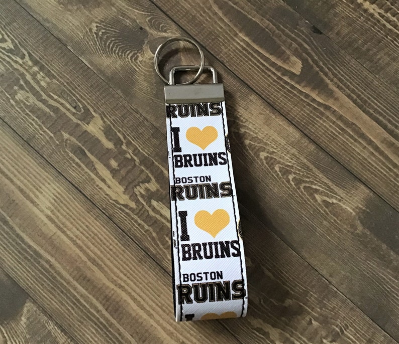 Key Chain Boston Bruins Wristlet Keychain