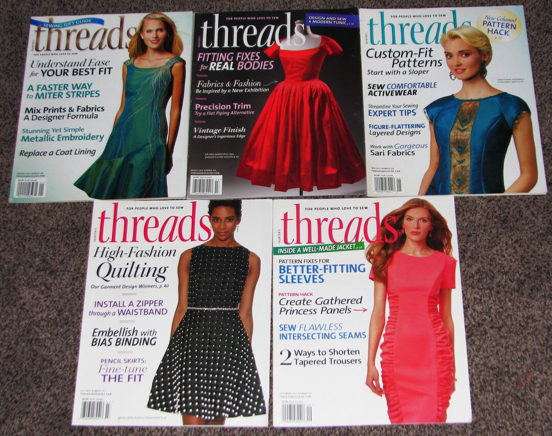 Iconic 2017 Threads Magazines. Buy 1 to Complete Your Collection or Get ...