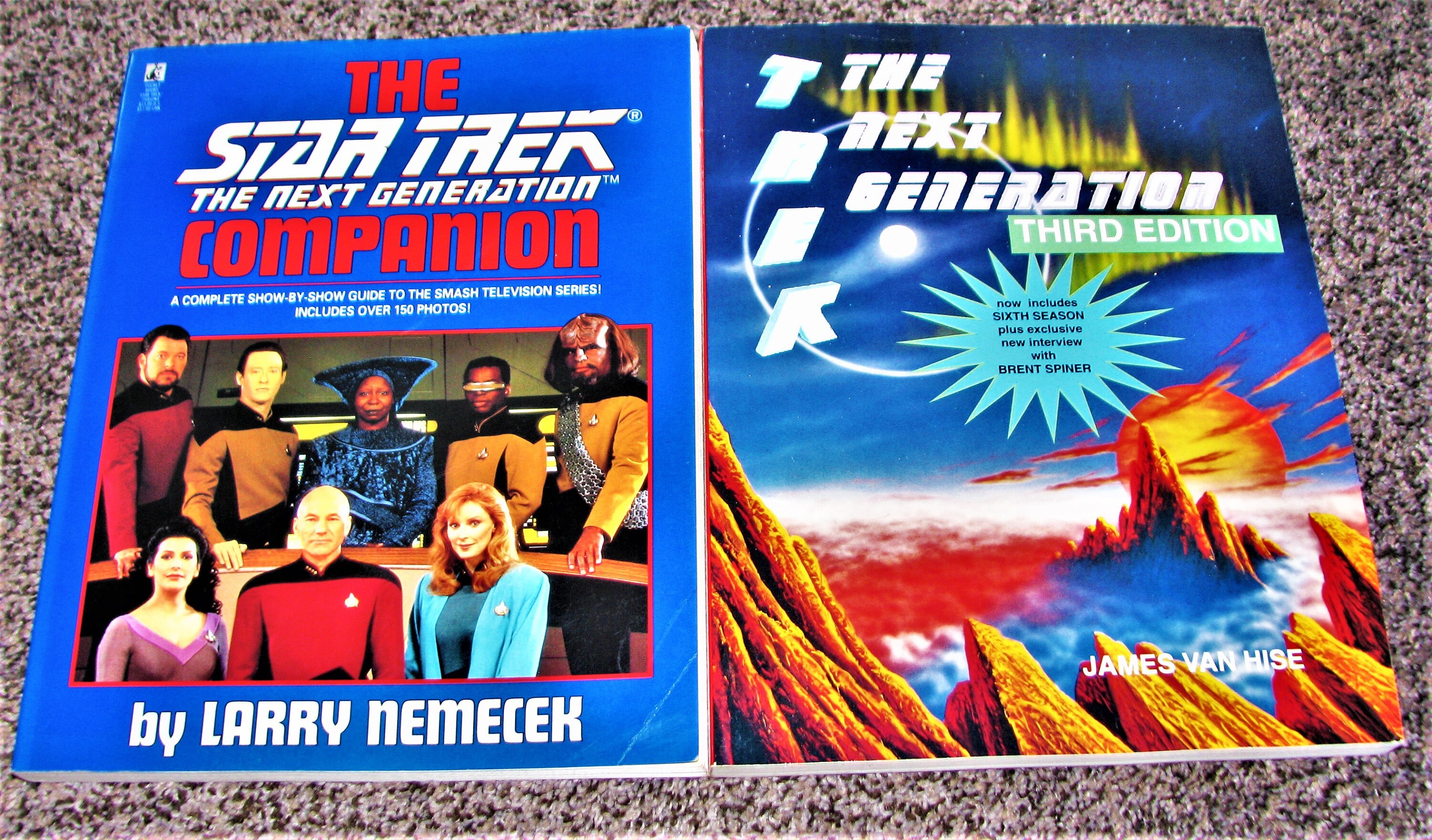 Star Trek the Next Generation Companion and Star Trek TNG