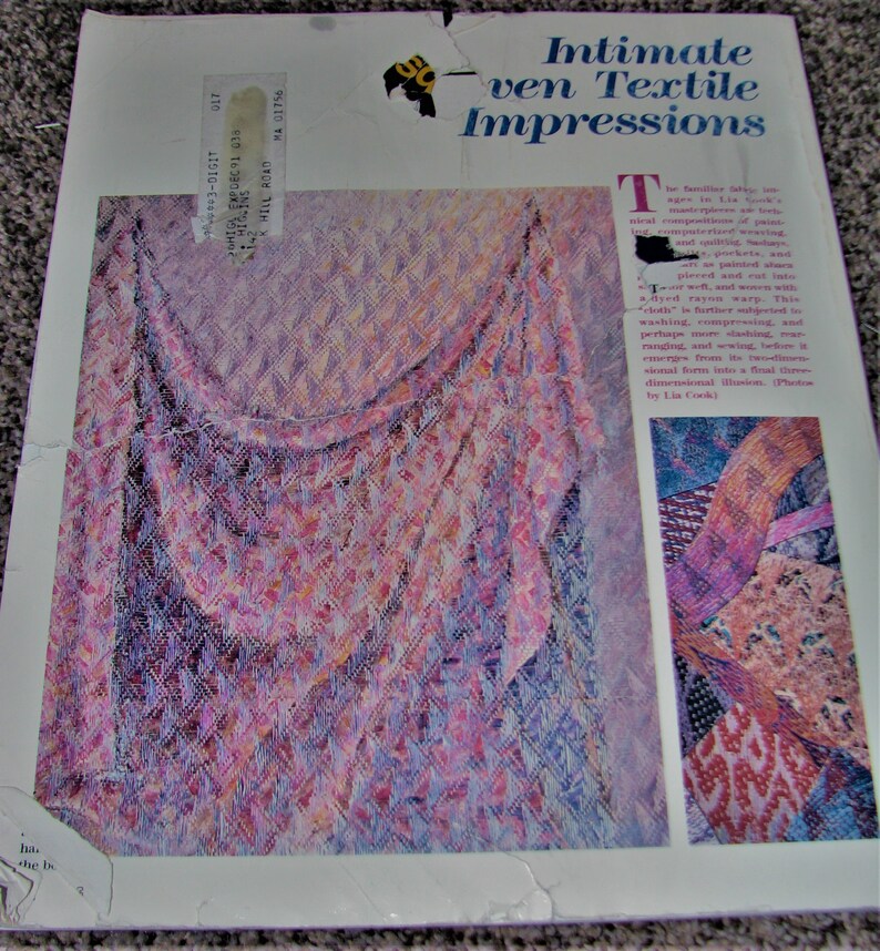 European Thread Pattern Magazine Vintage 1991 Threads Magazines. Buy 1 to Complete Your Collection or ...