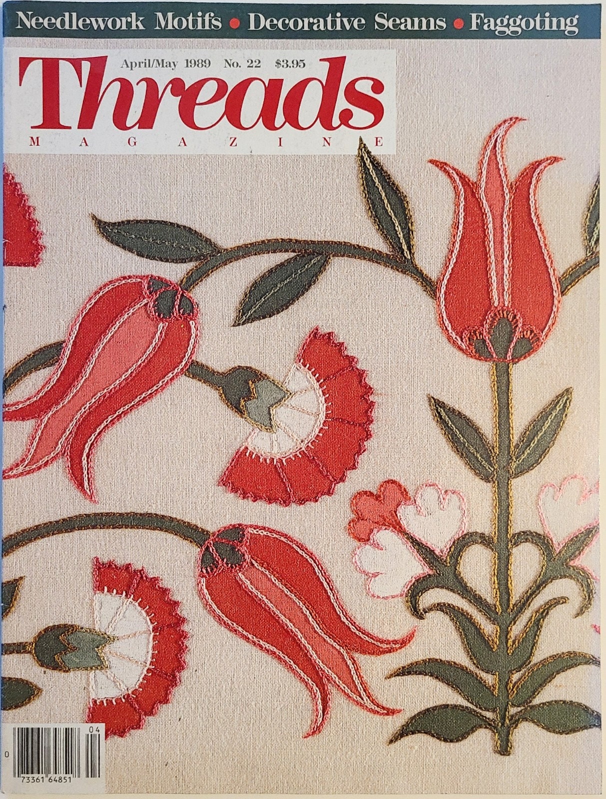 Thread Sewing Magazine Vintage 1989 Threads Magazines. Buy 1 to Complete Your Collection or ...