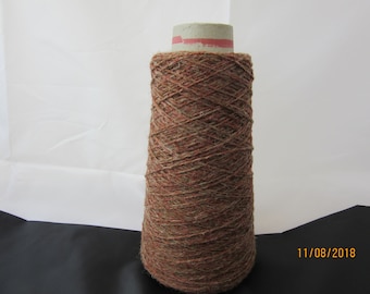 4 Ply Shetland Yarn 100% Wool 100g or 400g Cone 2/9's NM - Shade Brae Gold Brown