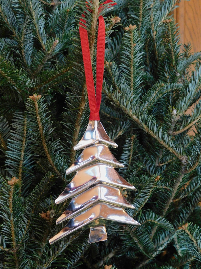 Tin Tree Ornament, Handmade, Decoration, Gift 15 and Under Etsy