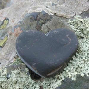 Welsh River Heart stone pebble